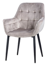 Virginia Taupe Polsterstuhl 4er Set